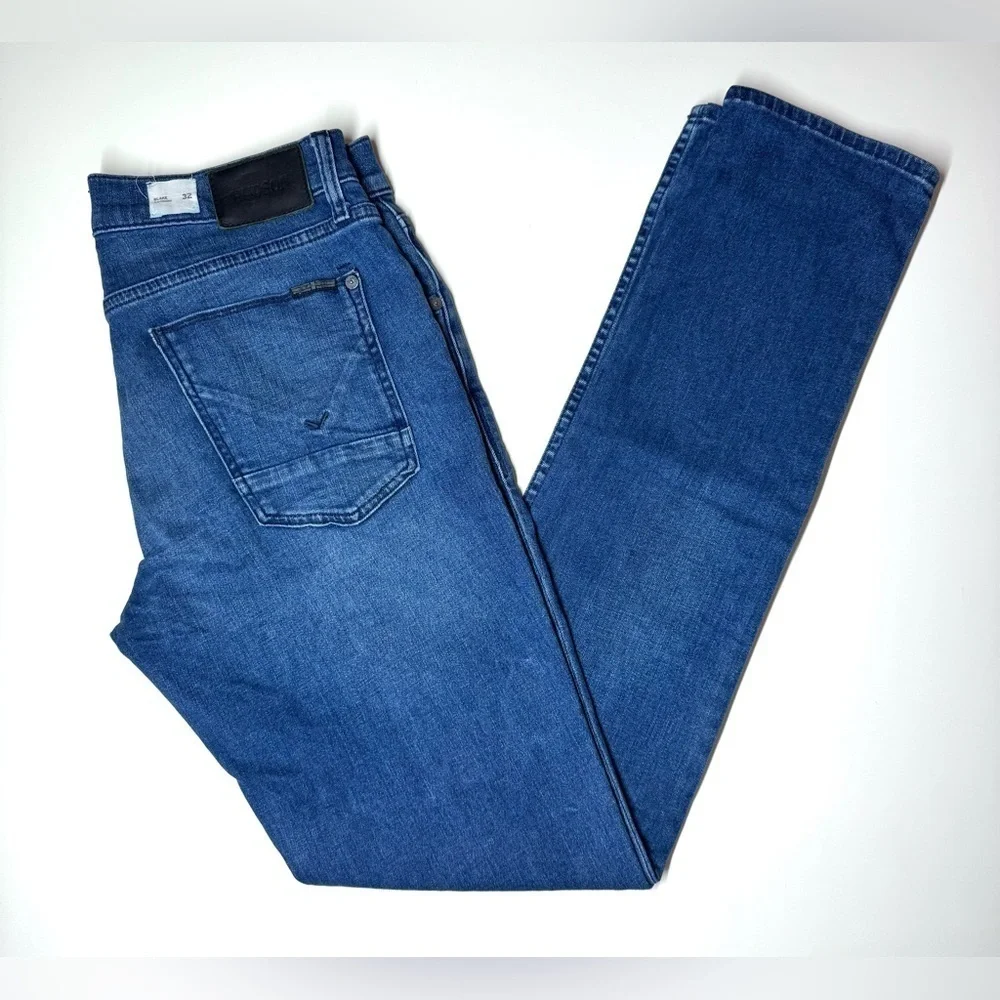 Hudson Men's Blake Slim Straight Jeans Size- 32